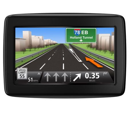 TomTom VIA 1405TM 4.3 GPS with LifetimeTraffic &Maps w/Case - E222562