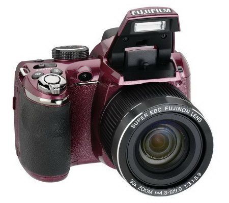 Fujifilm 14MP 30x OpticalZoom Digital Camera w/HD Movie Mode & 4GB SD Card - E167764