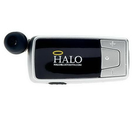 Halo Bluetooth Retractable Cell Phone Earpiecew/Never Forget Alarm - E167864