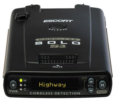 Escort Solo S3 Windshield Radar Detector - E268064