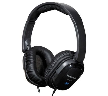 Panasonic RP-HC200-K Noise-Canceling On-Ear Headphone - E267565