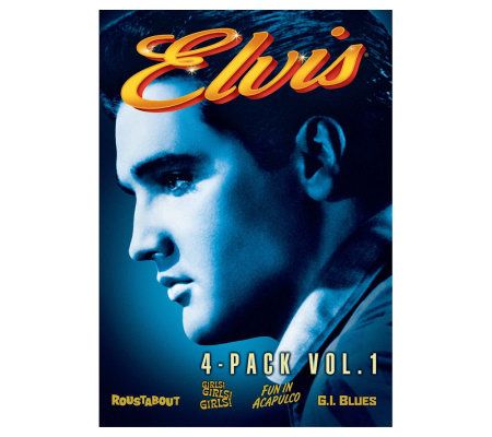 Elvis Collection: Volume 1 - 4-Disc DVD Set - E266566