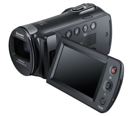 Samsung HMX-F80BN 52X Optical Zoom HD Camcorder - E258368