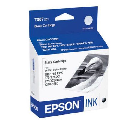 Epson T007201 Black Ink Cartridge - E207270