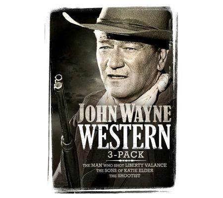 John Wayne Western Collection 3-Disc DVD Set - E266570
