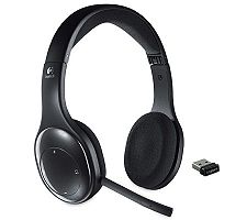 Logitech On-Ear Wireless Headset w/ On-Ear Controls