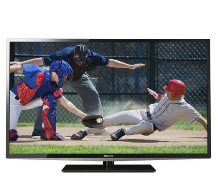 Toshiba 50 Diag 1080p Edge-lit LED 120Hz HDTV with 6 HDMI Cable - E223771