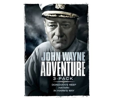 John Wayne Adventure Collection 3-Disc DVD Set - E266572