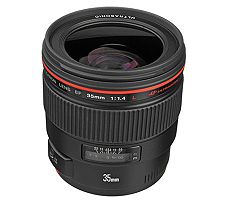 Canon EF 35mm f/1.4L USM Wide-Angle Lens