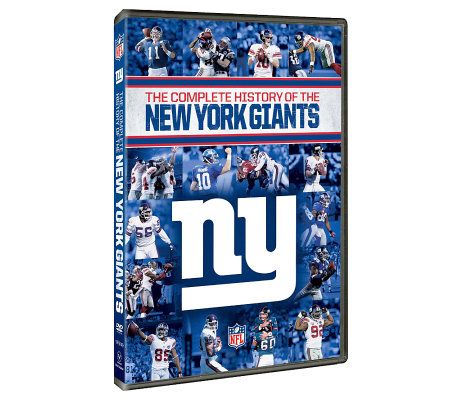 NFL Complete History of the New York Giants 2-Disc Set - E265976