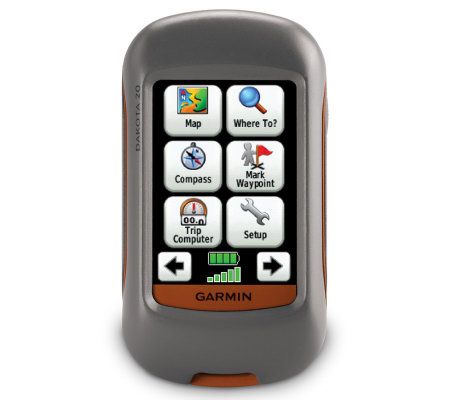 Garmin Dakota20 20-Hour Outdoor GPS with Compass and Altimeter - E217077
