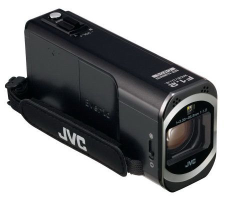 JVC Everio 1080p Full HD 10X OpticalZoom Camcorder w/ 4GB Card & Case - E222277