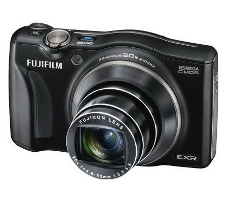 Fujifilm F750 EXR 16MP 20x Zoom Digital Camera w/ Accessories - E223277