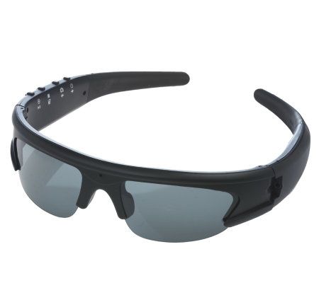 Active-I Sunglasses w/ Built-in Camera and Audio Recording - E167478