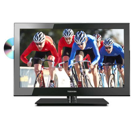 Toshiba 24 Diagonal 1080p LED TV with Built-InDVD Player - E258778
