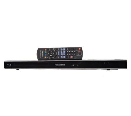 Panasonic Blu-ray Player with Built-in WiFi and Internet Apps - E223680