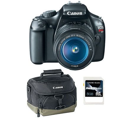 Canon EOS Rebel T3 DSLR Camera & EF-S 18-55mmISII Lens Kit - E262381