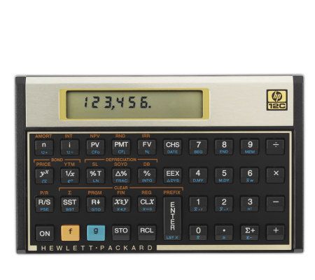 HP 12C Financial Calculator - E200482