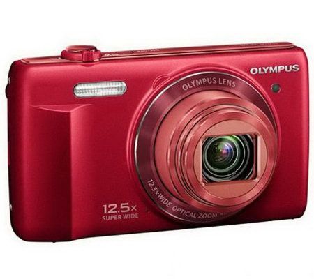 Olympus VR-370 16MP, 12.5X Optical Zoom DigitalCamera - E267682