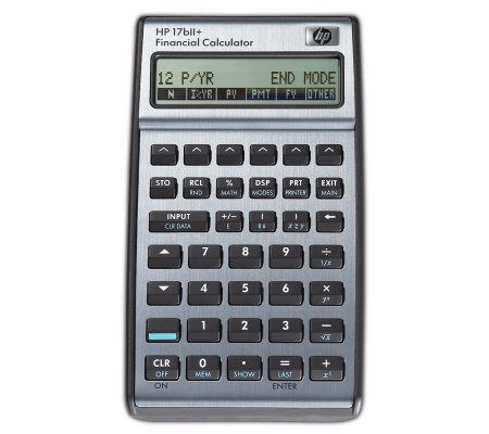 HP 17bII  Financial Business Calculator - E200484