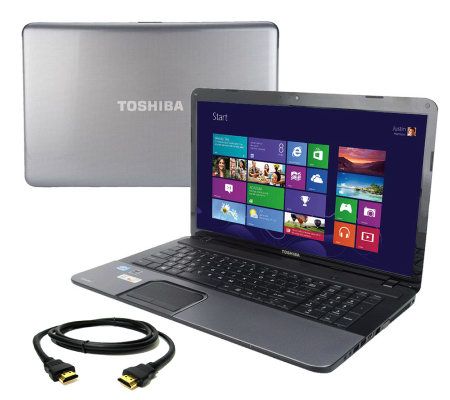 Toshiba 17.3 Laptop Core i3, 6GB RAM, 500GB HDand HDMI Cable - E266984