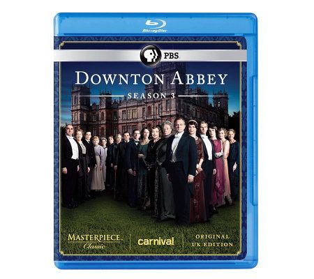 Masterpiece Classic: Downton Abbey Season 3- Blu-ray - E266485