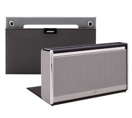 Bose Soundlink Wireless Mobile Speaker-LX with Car Charger & Cover - E224189