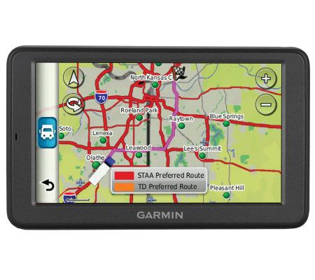 Garmin 5 Diag. Truck Navigator w/Lifetime Map/Traffic Updates - E250589