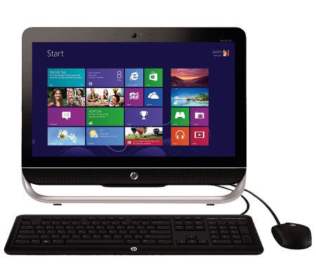 HP 20 WiFi All-in-One Windows 8, 4GB RAM, 500GB HD & Softwar - E263489