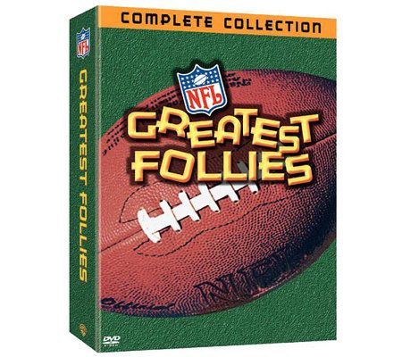 NFL Greatest Follies Collection Gift Set 3-DiscDVD Set - E263789
