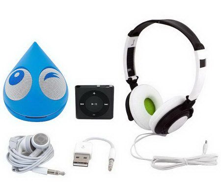 Apple 2GB iPod Shuffle with DJ Headphones, Speaker - E265190