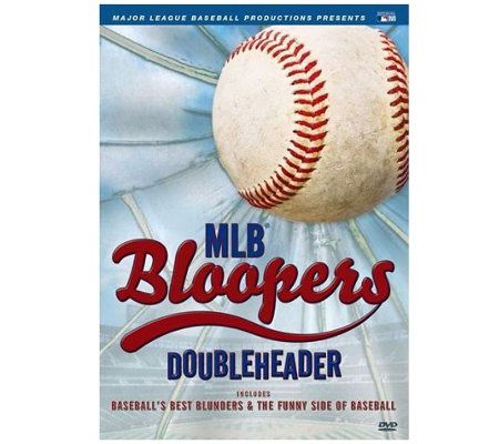 MLB Bloopers Doubleheader DVD - E263793