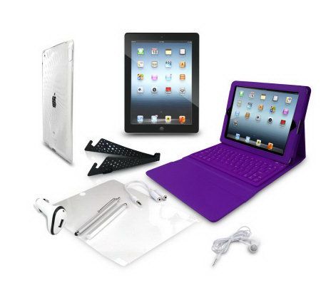 Apple iPad 32GB WiFi/4G 4th Gen. with Retina Display & Keyboard Case - E223895