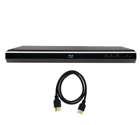 Toshiba Blu-ray Player with BD-Live & 6 HDMI Cable - E255395