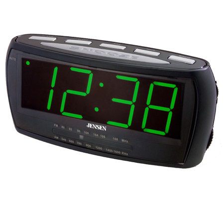 Jensen AM/FM Alarm Clock Radio - E257996