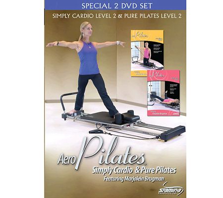 Stamina AeroPilates Level Two Workout Set w/ Marjolein Brugman - F248106