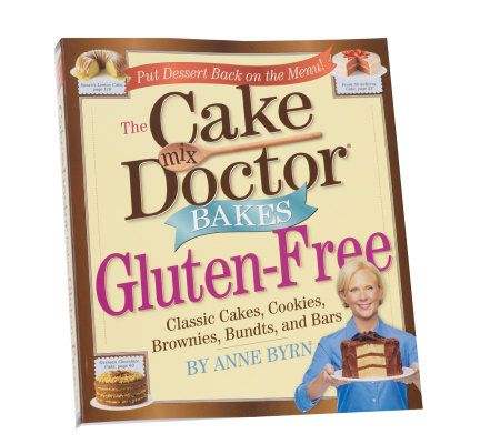 The Cake Mix Doctor Bakes Gluten-Free Autographed by Anne Byrn - F09112