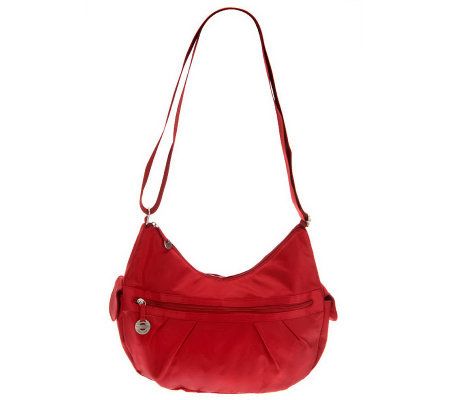 Travelon Shoulder Bag with Adjustable Strap & Side Pockets - F09918