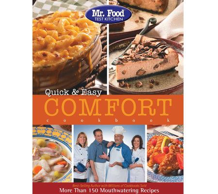 Mr. Food Quick & Easy Comfort Cookbook - F09519