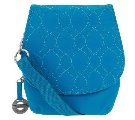 Travelon Convertible Quilted Mini Waist Pouch & Crossbody - F09919