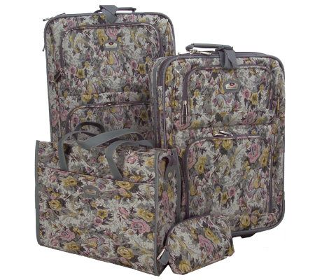 gloria vanderbilt carry on luggage