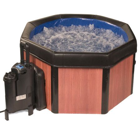 Spa-N-A-Box 6 Portable Spa w/100 Massaging Micro Air-Jets & Spa Cover - F09723