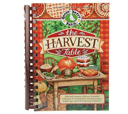 The Harvest Table Cookbook from Gooseberry Patch - F09824