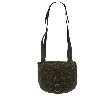 Travelon Triple Compartment Quilted Shoulder Bag - F09924