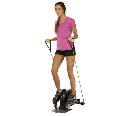 InMotion Compact Elliptical with Resistance Bands & DVD - F09935