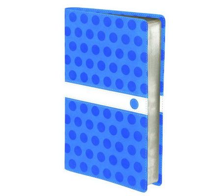 NIV Thinline Large Print Italian Leather Bible - F09638