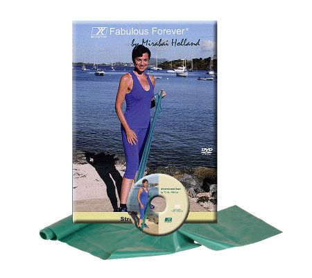 Mirabai Holland Fab Forever Stretch & Tone DVD&Latex Band - F247444