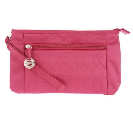 Travelon Convt. Quilted Wristlet, Waist Pouch & Crossbody Bag - F10549