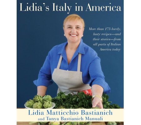 Lidias Italy in America Cookbook by Lidia Bastianich - F09560