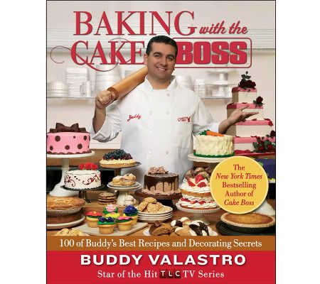 Baking With the Cake Boss Cookbook by Buddy Valastro - F09561